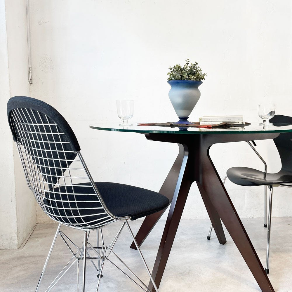 ヴィトラ vitra ワイヤーチェア Eames Wire Chair DKR エッフェルベース ビキニパッド C&R イームズ ミッドセンチュリー ★