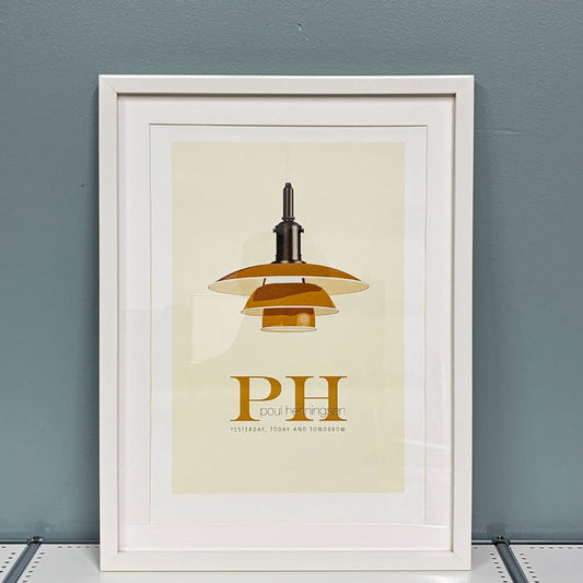 ルイスポールセン louis poulsen PHランプ ポスター 額装品 アートフレーム グラフィック デンマーク ◎
