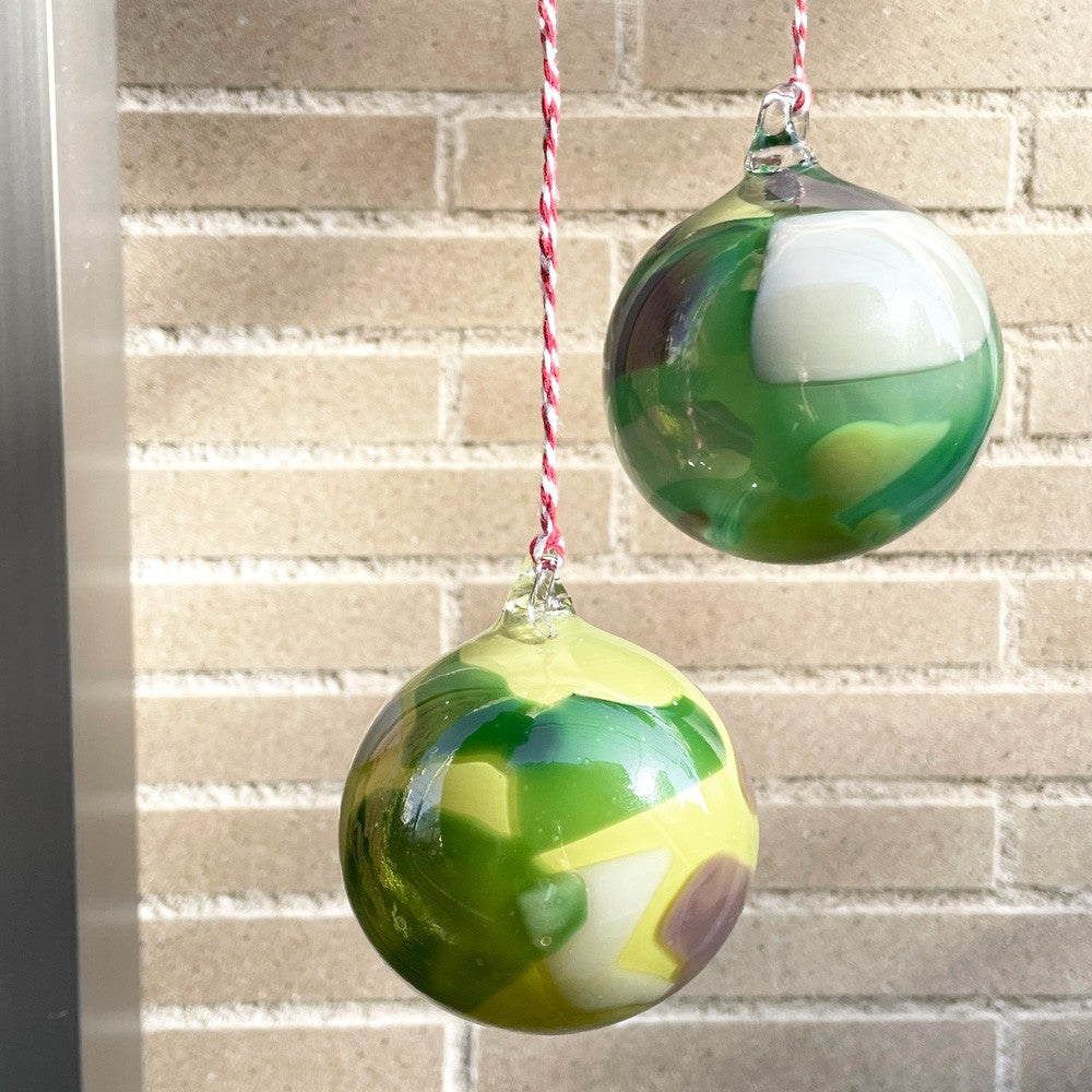 辻和美 ファクトリーズーマー factory zoomer クリスマスボール オーナメント 迷彩柄 2021年 箱付き 現代作家 B ■