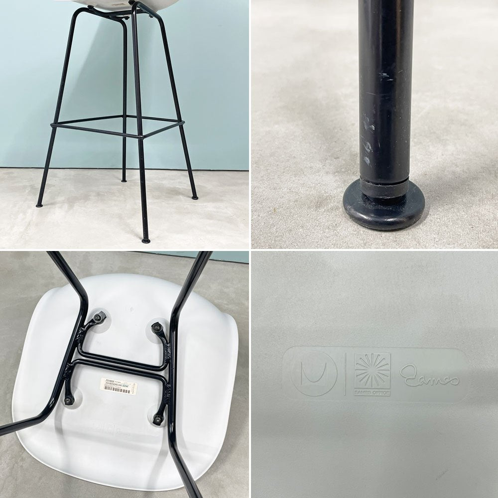 ハーマンミラー Herman Miller イームズ シェルスツール バーハイトスツール アルパイン H115.5cm ポリプロピレン製 イームズ ミッドセンチュリー ◎
