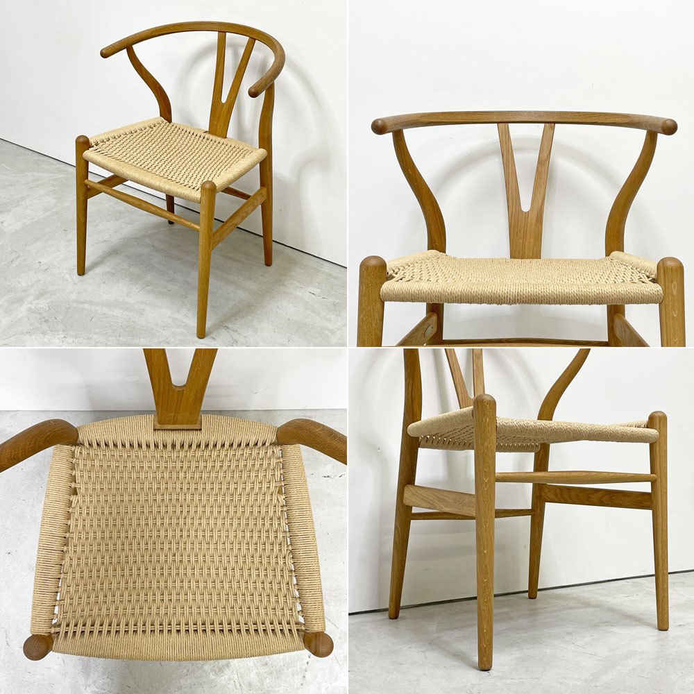 カールハンセン＆サン Carl Hansen & Son CH24 Yチェア オーク材 オイルフィニッシュ ダブル平編み BIRTHDAY EDITION 2023 ハンス・J・ウェグナー 北欧 デンマーク ●