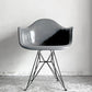 ハーマンミラー Herman Miller アームシェルチェア 現行FRP製 エレファントハイドグレー エッフェルベース C&R イームズ ミッドセンチュリー ■