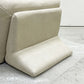 リラックスフォーム RELAX FORM アルフレード ALFREDO ソファ 背クッション 置き型クッション プラチナグレー レザーテックス 関家具 ロータイプ H42cm 展示品 B ●