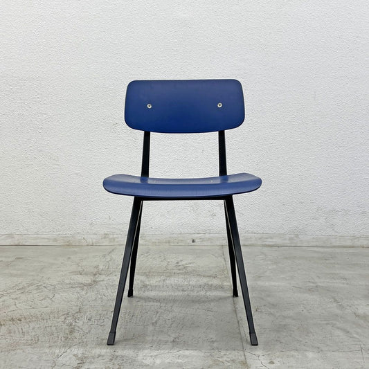 ヘイ HAY リザルトチェア RESULT CHAIR サファイアブルーｘブラック脚 オーク材×スチール フリソ・クラマー Friso Kramer 定価64,900円 〓