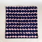 マリメッコ marimekko ラシィマット Rasyamatto クッションカバー ネイビー ピンク マイヤ・ロウエカリ コットン 廃番カラー 50×50cm 北欧 A ■