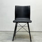 クラッシュゲート CRASH GATE ノットアンティークス Knot antiques CROSSⅢ CHAIR クロスⅢチェア ダイニングチェア RL-27 PVCレザー ブラック 展示品 ●