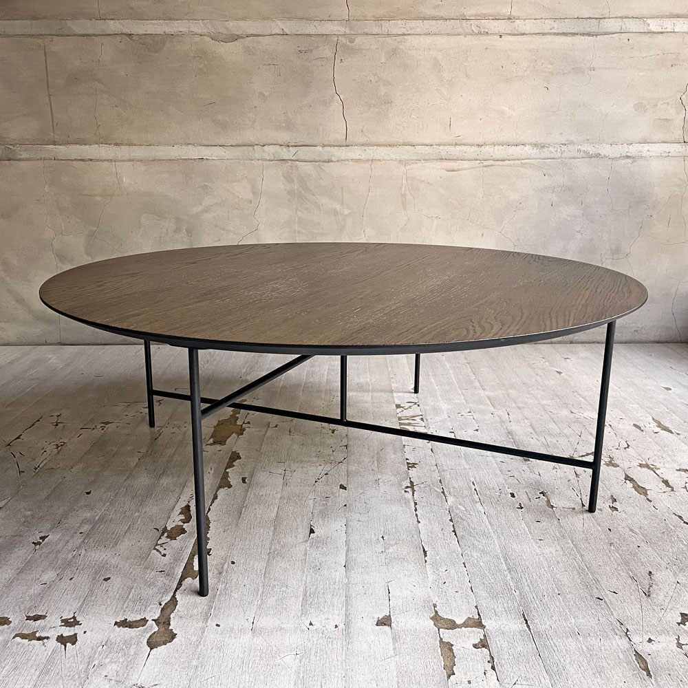 デパドヴァ DePadova セン SEN センターテーブル コーヒーテーブル ローテーブル ラウンド オークスモーク 大城健作 定価￥253,000- ♪