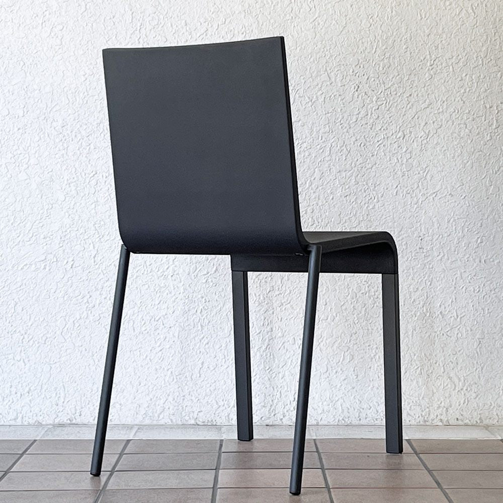 ヴィトラ vitra. ゼロスリー .03 ダイニングチェア スタッキングチェア マールテン・ヴァン・セーヴェレン Maarten Van Severen ブラック B ◇