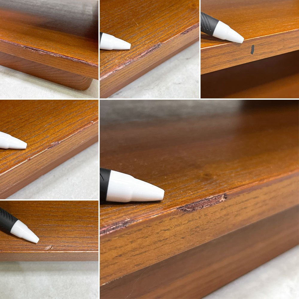 イデー IDEE マルー TV キャビネット MALUH TV CABINET AVボード アジャスター オープンタイプ アントンブラウン アッシュ材 W140cm ●