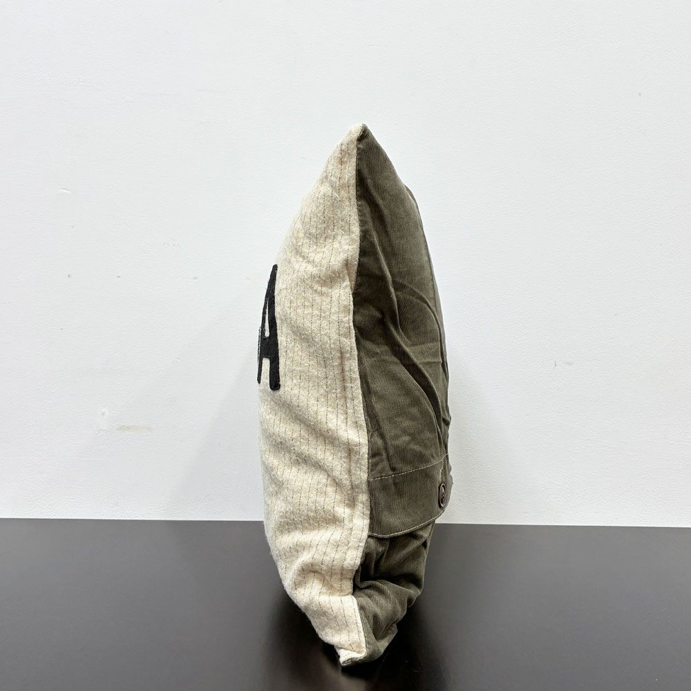 バッシュ BasShu カリフォルニア California 50's クッション CA ワッペン ストライプ アメリカンビンテージスタイル 45×45cm ●