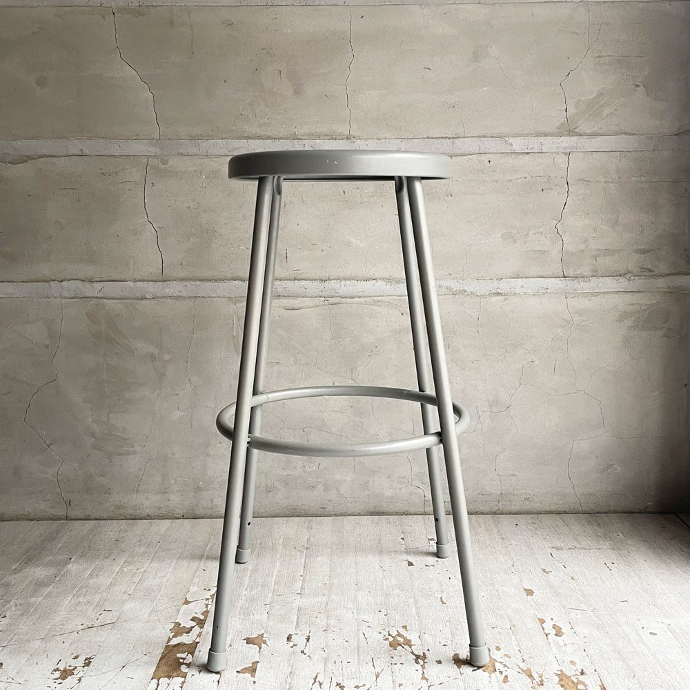 パシフィックファニチャーサービス Pacific Furniture Service P.F.S ラボスツール LAB STOOL Lサイズ インダストリアル USビンテージスタイル B ♪