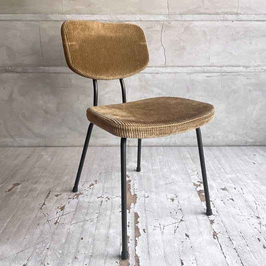 トラックファニチャー TRUCK FURNITURE スット ダイニングチェア SUTTO DINING CHAIR コーデュロイ×スチールフレーム インダストリアル B ♪