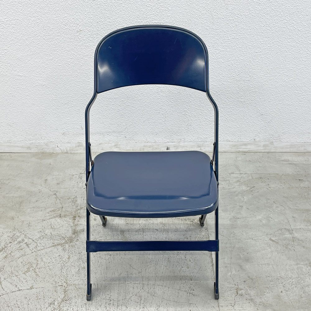 クラリン CLARIN オールスチール フォールディングチェア All sterel folding chair 折り畳み椅子 クッション無し〓