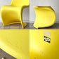 ヴィトラ vitra パントンチェア ダイニングチェア スタッキング イエロー ヴェルナー・パントン ミッドセンチュリー 定価58,300円 A ◇