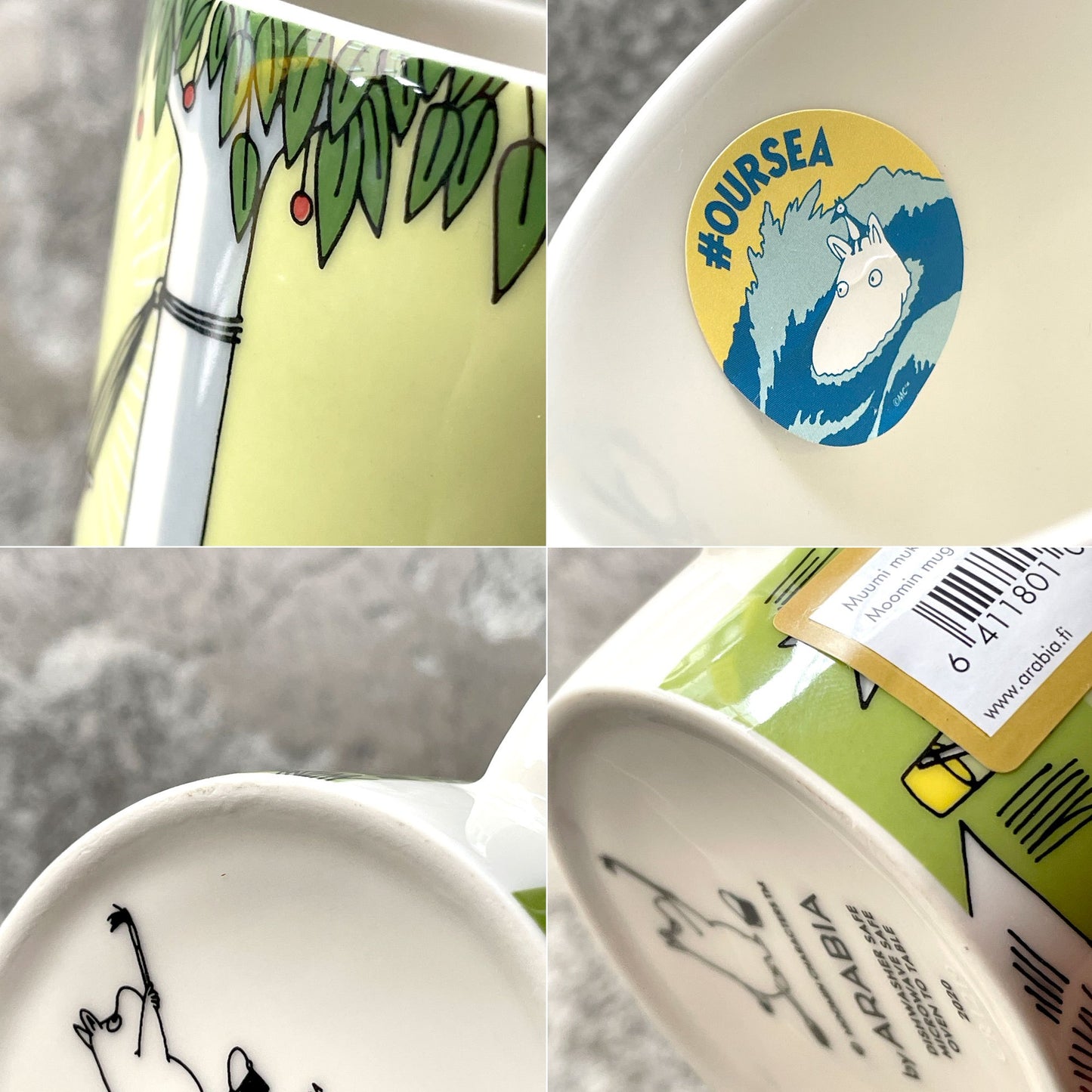 アラビア ARABIA ムーミンマグ MOOMIN リラクシング 2020年 夏 トーベ・ヤンソン フィンランド 北欧食器 ■
