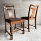 オークファニチャー Oak Furniture アンティークリプロダクションシリーズ AntiqueReproduction ダイニングチェア バルボスレッグ オーク無垢材 B ♪