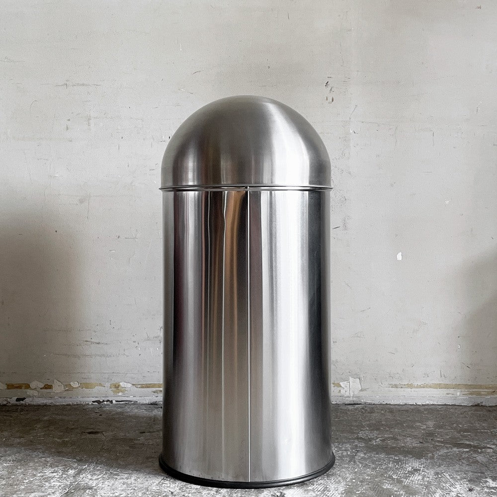 ダルトン DULTON ダスト ビン サテン フィニッシュ DUST BIN SATIN FINISHED 25L プッシュトップタイプ ステンレス製 H61.5cm ■