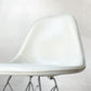 ハーマンミラー Herman Miller サイドシェルチェア サード 3rd FRP PVCレザー パーチメント ロータイプ エッフェルベース イームズ ビンテージ vintage ★