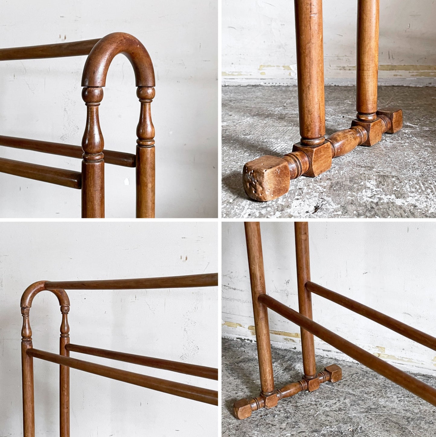 UKビンテージ UK Vintage タオルラック リネンハンガー W66cm クラシカル 英国カントリースタイル ■