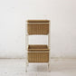 イデー IDEE ワラビー WALLABY バスケットスタンド BASKET STAND ラタン スチール ホワイト ●