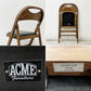 アクメファニチャー ACME Furniture カルバーチェア CULVER CHAIR フォールディングチェア ラバーウッド B ●
