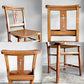 UKビンテージ Vintage チャーチチェア Church Chair チャペルチェア ダイニングチェア バイブルボックス クロス 教会椅子 英国 ■