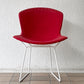 ノル Knoll 420 サイドチェア ワイヤーチェア ホワイト レッド フルカバー ハリー・ベルトイア Harry Bertoia ミッドセンチュリー 名作椅子 ◇