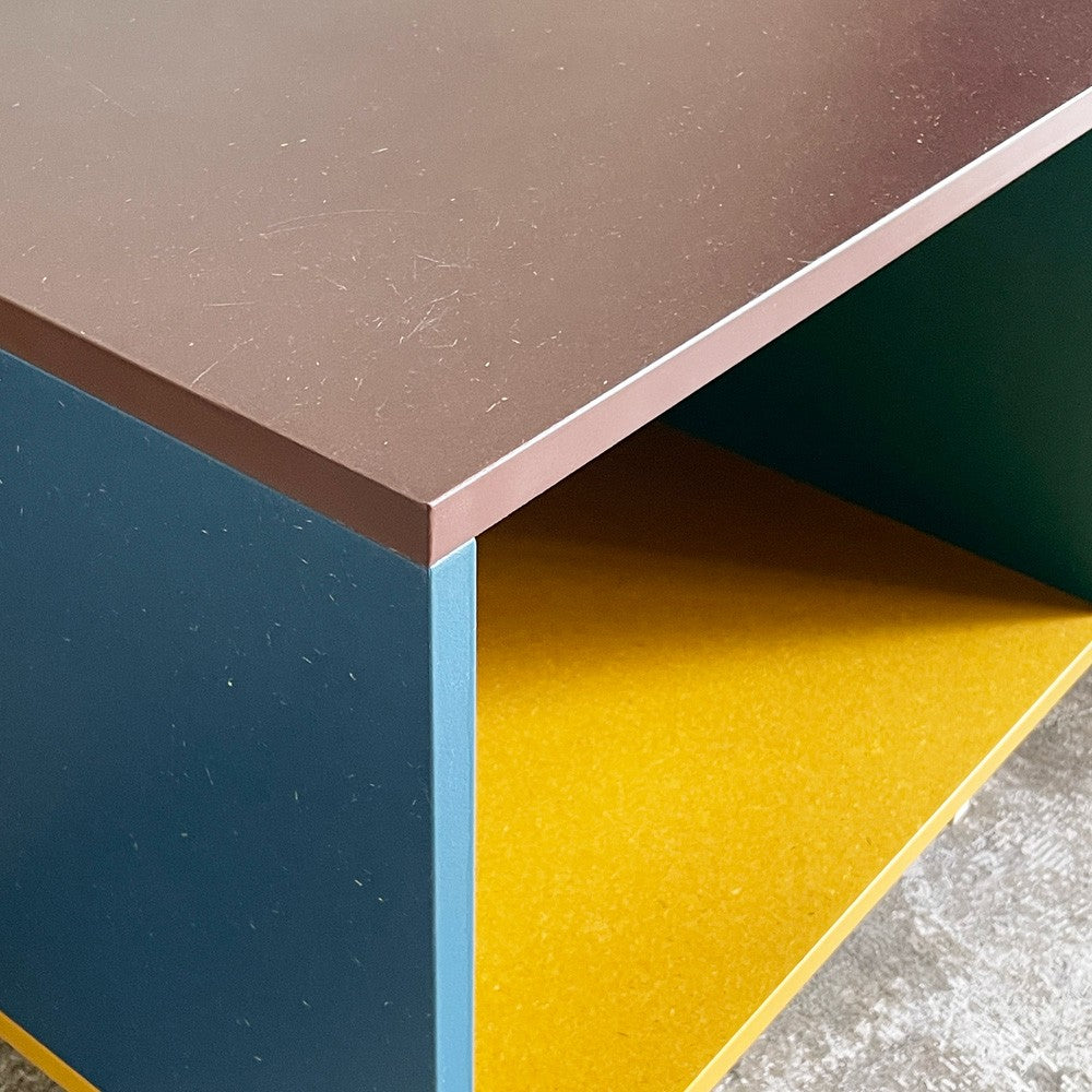 ヘイ HAY カラーキャビネット COLOUR CABINET FLOOR S マルチカラー H51cm ミュラー・ヴァン・セヴェレン Muller van Severen 北欧 デンマーク 定価¥176,000- ■