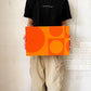 イノベーション INNOVATION ジオメトリ Geometri ファブリックパネル オレンジ 41×27.5cm ヴェルナー・パントン Verner Panton スペースエイジ B ◎