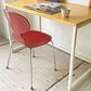 フリッツハンセン Fritz Hansen アントチェア アリンコチェア 4本脚 カラードアッシュ レッド アルネ・ヤコブセン デンマーク 北欧家具 ★