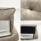 リラックスフォーム RELAX FORM アルフレード ALFREDO ソファ 背クッション 置き型クッション レザーテックス 関家具 ロータイプ H42cm 展示品 ●