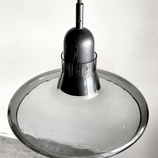 ブロッキス BROKIS シャドウ04 SHADOWS04 ペンダントライト スモークグレイ×ブラック 吹きガラス チェコ モダンデザイン ■