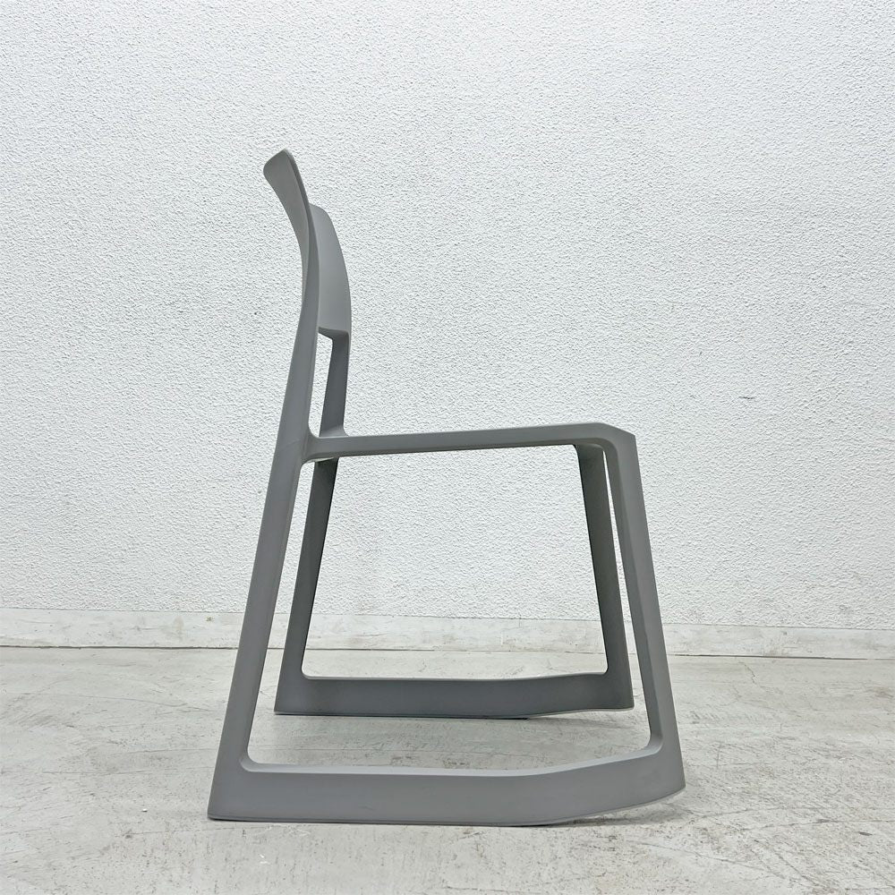 ヴィトラ Vitra ティプトン Tip Ton ワークチェア スタッキングチェア デスクチェア チルト機能 グレー色 A 〓