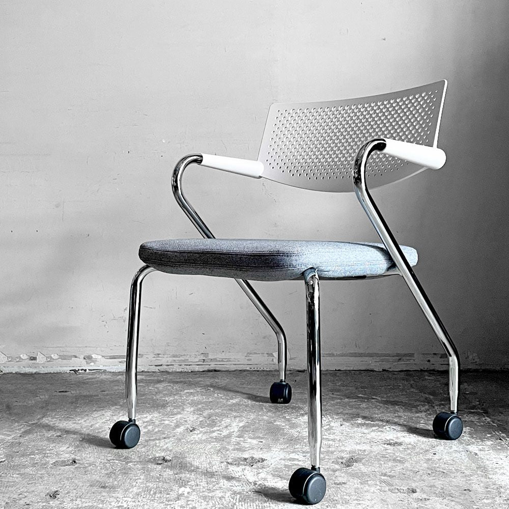 ヴィトラ vitra ビザロール Visaroll デスクチェア ミーティングチェア キャスターベース スタッキング アントニオ・チッテリオ A ■