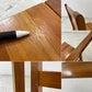 ウニコ unico ブレス BREATH ダイニングチェア ボーダーバック チーク無垢材 廃番 B ●