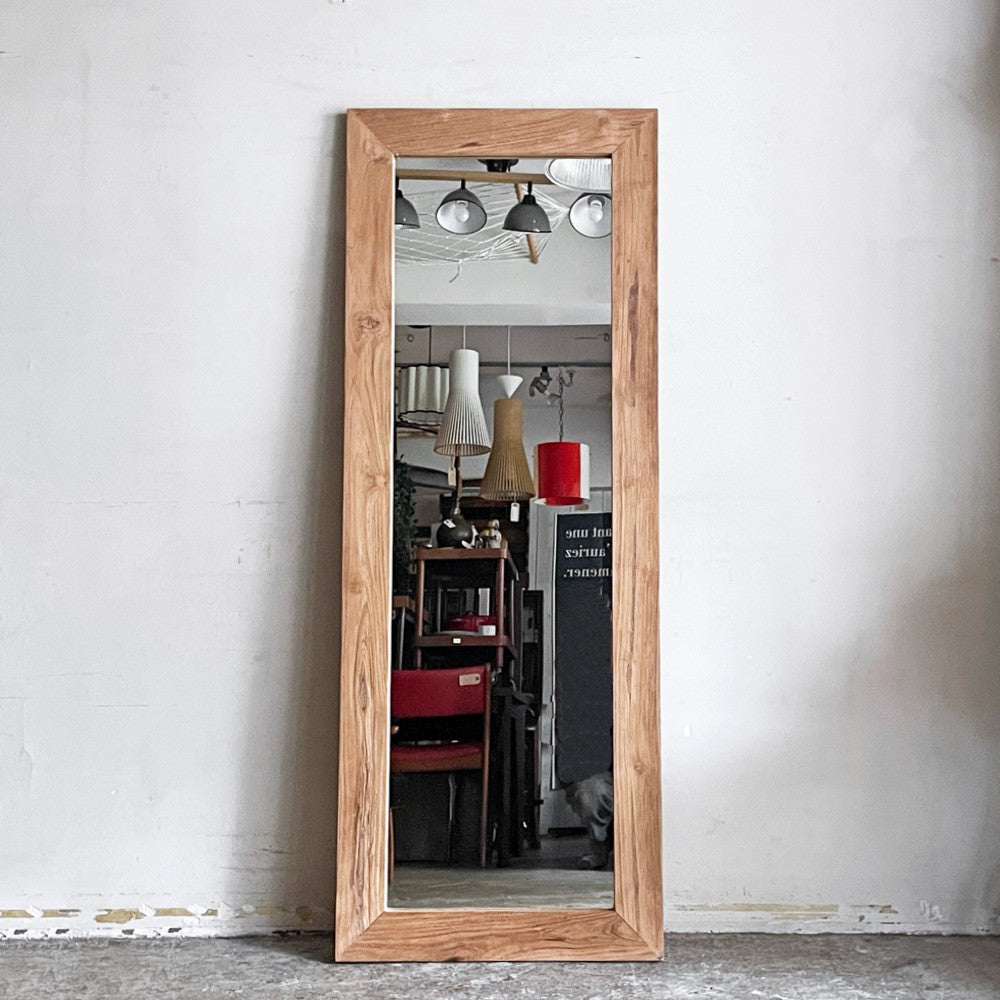 イデー IDEE ジャティ トゥア ミラー JATI TUA MIRROR Mサイズ 姿見 オールドチーク材 無垢材 定価￥99,900- ■