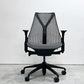 ハーマンミラー HermanMiller セイルチェア SAYL Chair デスクチェア オフィスチェア アジャスタブルアーム ブラック イヴ・ベアール 2021年製 ●