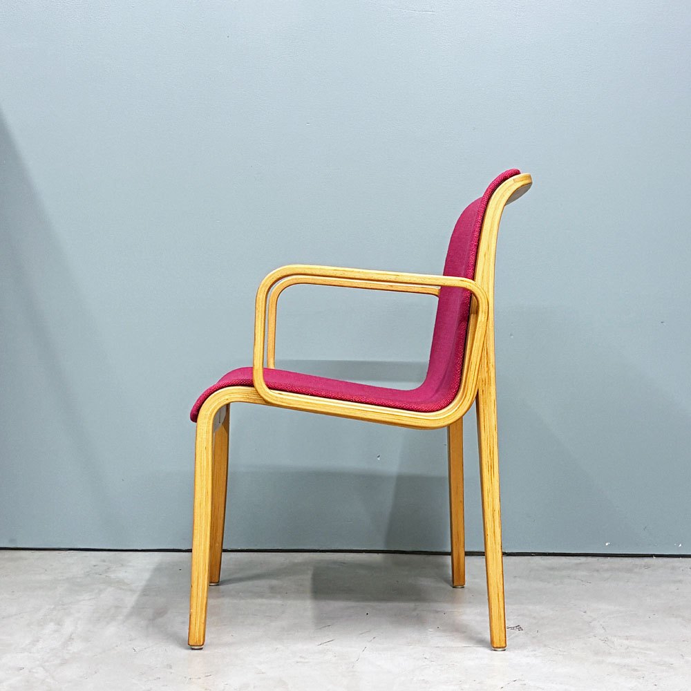 ノル Knoll 1305U アームチェア ダイニングチェア プライウッド ビル・ステファン Bill Stephens ビンテージ ミッドセンチュリー ◎