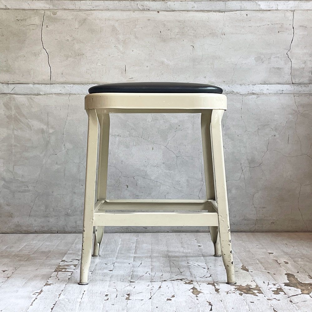 リオン LYON ファクトリースツール FACTORY STOOL スツール カウンターチェア Sサイズ インダストリアル P.F.S取扱い A  ♪
