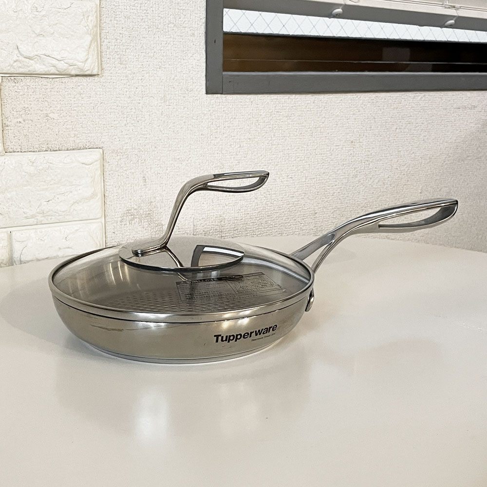 タッパーウェア Tupperware マストロクックウェア フライパン 20cm IH対応モデル 箱付き ◎