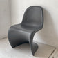 ヴィトラ vitra パントンチェア ダイニングチェア スタッキングチェア ヴェルナー・パントン Panton ミッドセンチュリー スペースエイジ ブラック ★