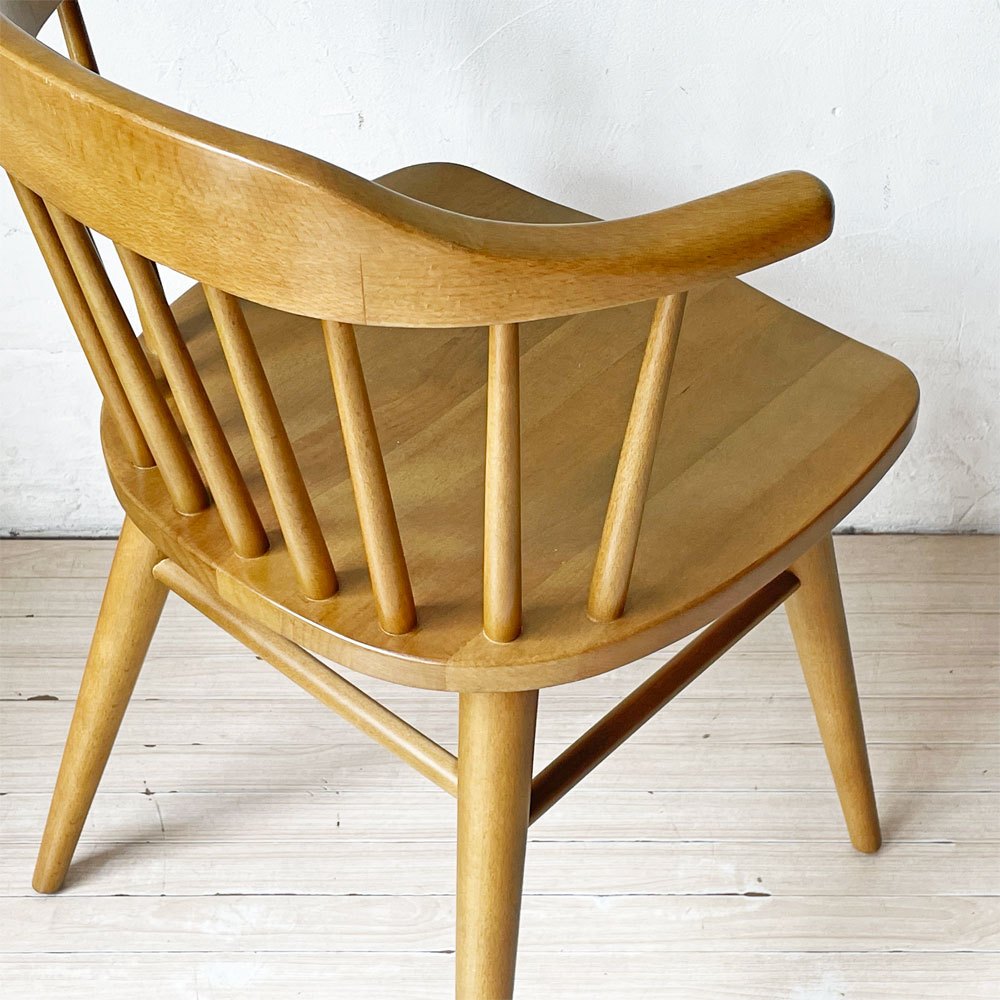 アクメファニチャー ACME Furniture ウィンダン WINDAN サイドチェア ダイニングチェア ハーフアーム ビーチ材 定価￥35,200- ★