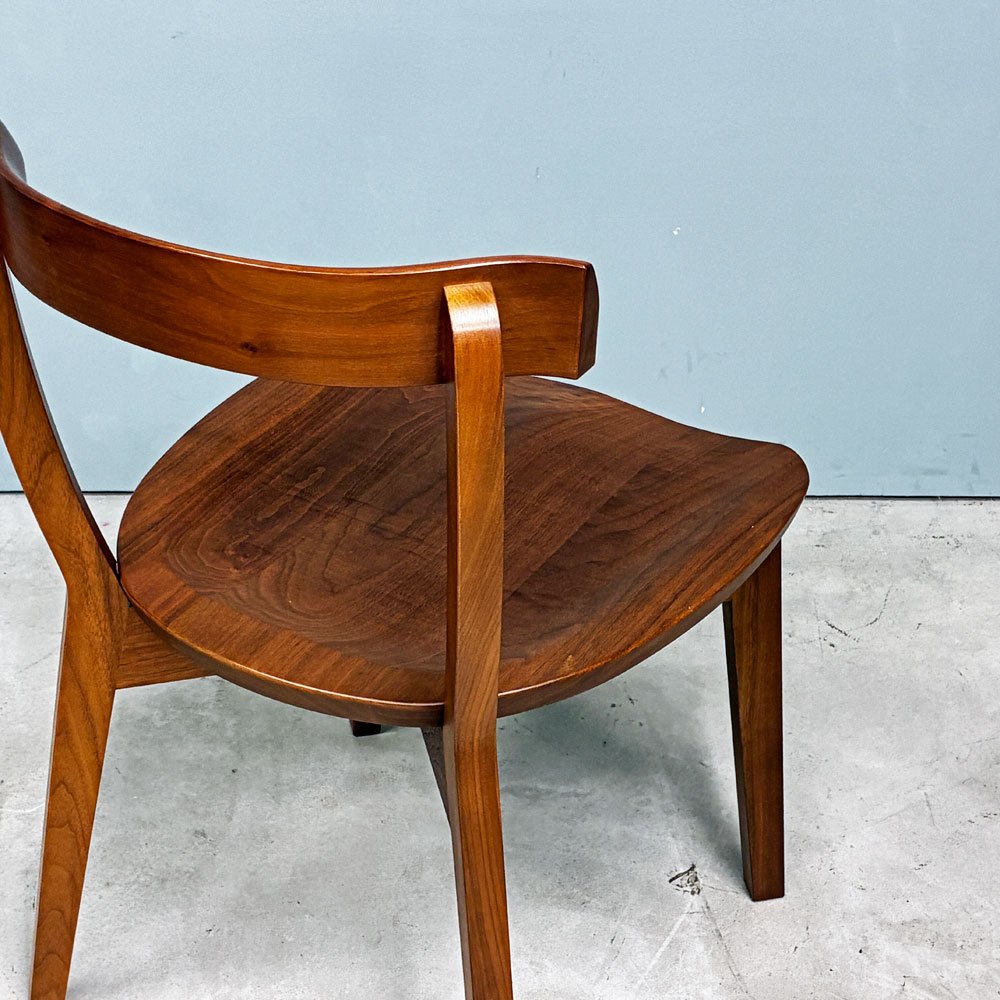 アーリータイムスアルファ EARLY TIMES α エテルノ ETERNO DC-4 ダイニングチェア ウォールナット無垢材 旭川家具 A ◎