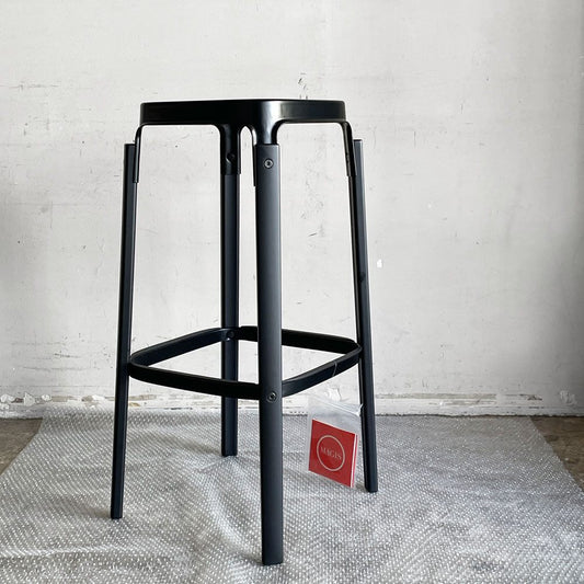 マジス MAGIS スティールウッドスツール Steelwood Stool ビーチ材 スチール ブラック イタリア ロナン＆エルワン・ブルレック 定価¥90,200 組立検品済 未使用展示品 ■