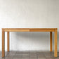 無印良品 MUJI 木製 ダイニングテーブル オーク無垢材 引き出し2杯 W140cm ナチュラルデザイン ◇