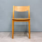 無印良品 MUJI リアルファニチャー REAL FURNITURE オーク材 ダイニングチェア ナチュラルテイスト 定価：￥25,000- B ◎