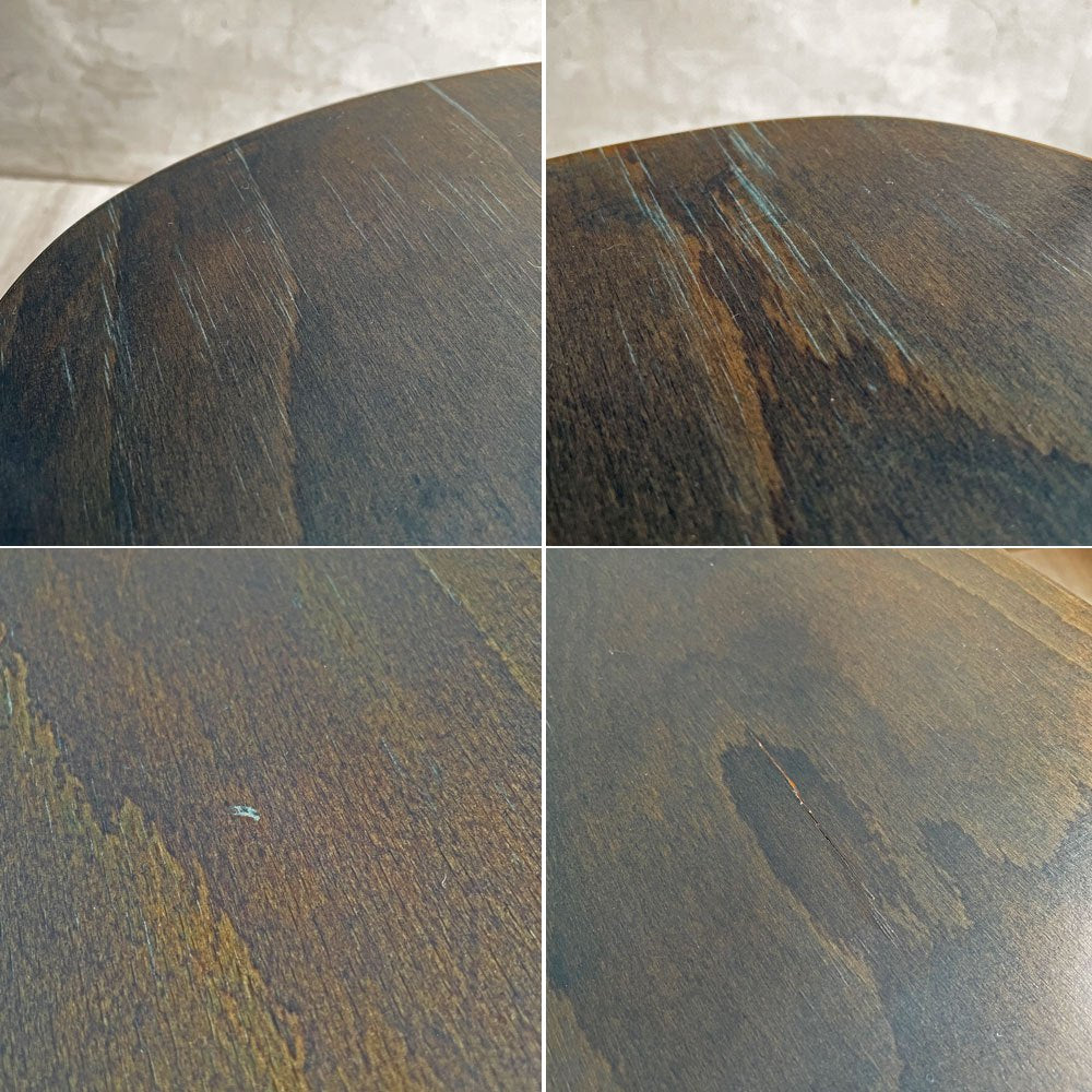 エミュー emu スチールｘウッド ダイニングチェア スタッキングチェア グリーン インダストリアルテイスト 2脚セット ♪