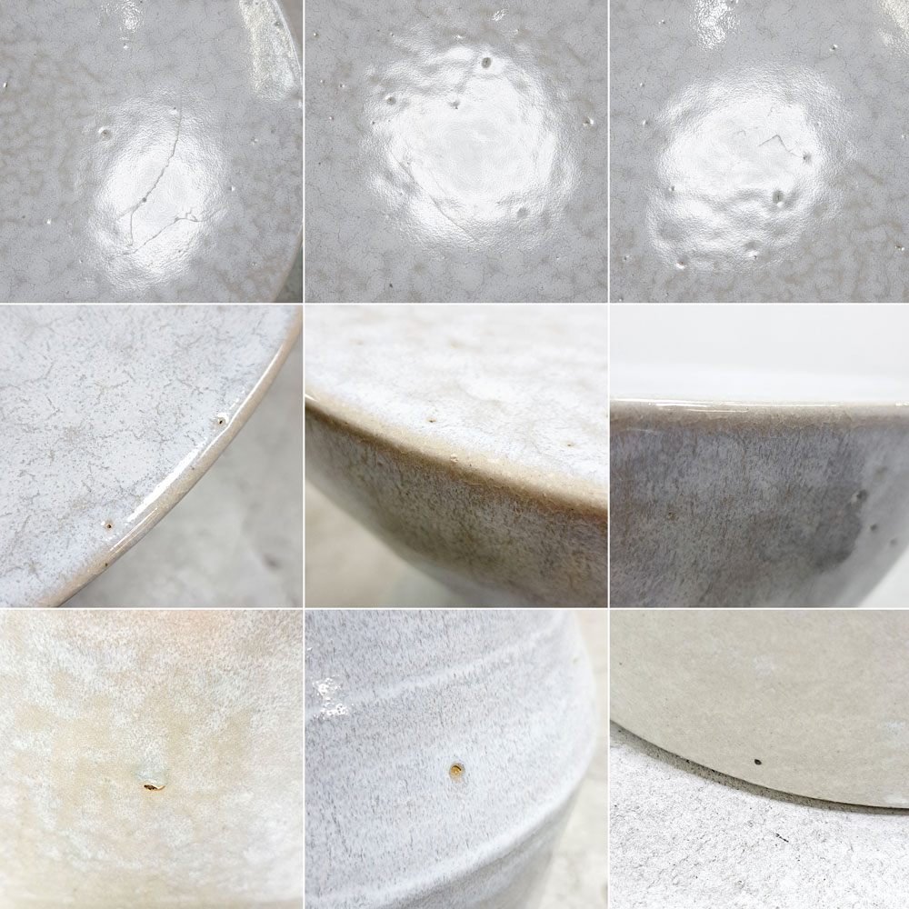 タイム＆スタイル TIME&STLE stoneware sculpture 石見焼 スツール TSSG107 サイドテーブル オブジェ 彫刻 嶋田窯 伝統工芸 定価￥95,700- ●
