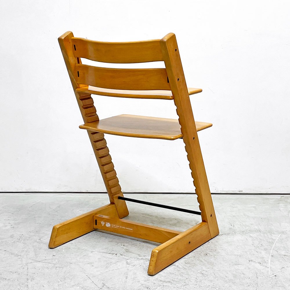 ストッケ STOKKE トリップトラップ TRIPP TRAPP ベビーチェア キッズチェア S/N無し ノルウェー 北欧家具 ナチュラル A ●