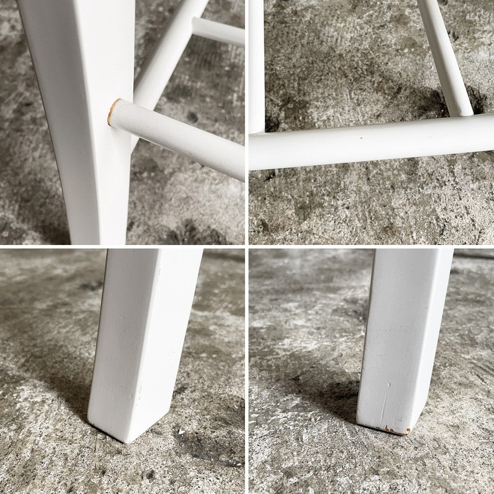 シボネ CIBONE チャーチチェア Chur Chair ホワイトペイント 木製 H84cm ジャモアソシエイツ Jamo Associates モダンデザイン ■